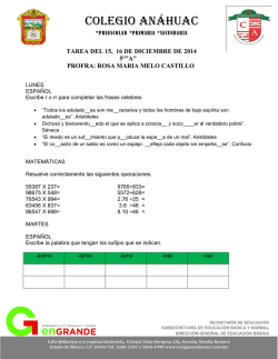 COLEGIO AN&Aacute;HUAC - Colegio Anahuac