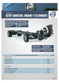 Descargar ficha t&eacute;cnica. - Volvo Trucks