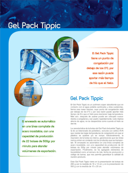Gel Pack Tippic - Productos Tippic