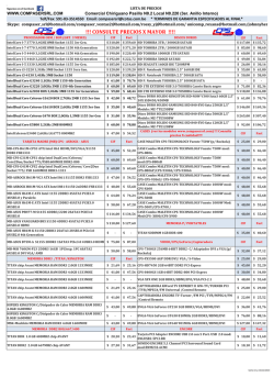!!! CONSULTE PRECIOS X MAYOR !!!! - Compasersrl.com