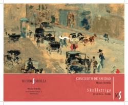 "Concierto de Navidad". - Museo Sorolla
