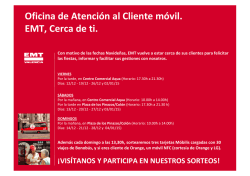 +INFO Horario - EMT