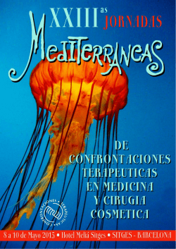 Jornadas Mediterraneas - confrontaciones terapeuticas