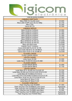 CAMARAS DIGITALES Nikon P600 16,1mp 60x zoom $ 5.600 Nikon