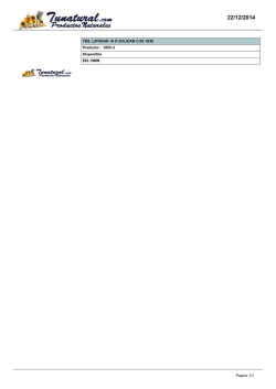 TBS. LIPODAN -R &Oacute; ZOLIDAN C/30 1X50 Producto : 1055-3