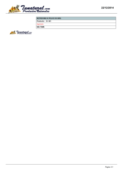 RETROVINO K POLVO 30 GRS. Producto : 31-161 Agotado $60.75