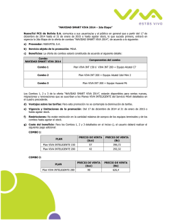 &ldquo;NAVIDAD SMART VIVA 2014 &ndash; 2da Etapa&rdquo; NuevaTel PCS de