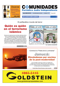 C MUNIDADES - Peri&oacute;dico Comunidades