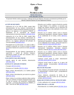 18 diciembre 2014 - Corte Suprema De Justicia