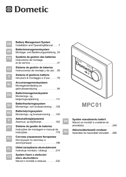 EN DE FR ES IT NL DA SV NO FI PT RU PL CS SK HU - Waeco
