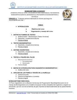 instituto de magnetismo hol&iacute;stico celular - Par Biomagn&eacute;tico