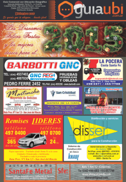 Remises - GU&Iacute;A ubi DE LA COSTA