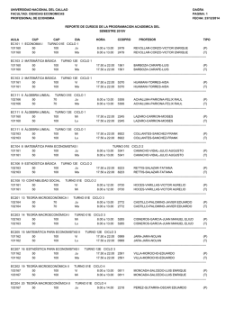 Escuela Profesional de Econom&iacute;a - de OAGRA - Universidad