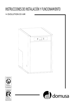 evolution amdescargar manual - DOMUSA domusa