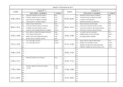Cancha N&deg; 1 07:00 a 08:30 08:45 a 10:15 10:30 a 12:00 12:15 a 13