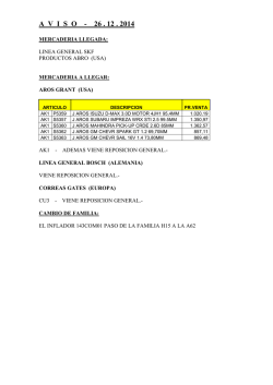 A  V  I  S  O    - 26 . 12 . 2014 - Salvador Livio - Home