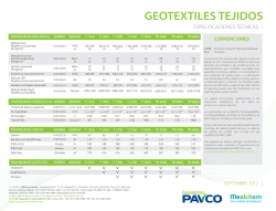 Ficha T&eacute;cnica Geotextil - Harro