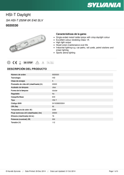 SA HSI-T 250W 6K E40 SLV - Havells Sylvania