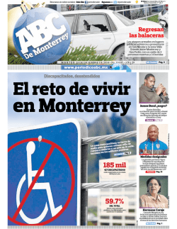 Descargar la versi&oacute;n impresa - Peri&oacute;dico ABC de Monterrey
