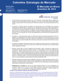 Informe econ&oacute;mico diario - Citibank