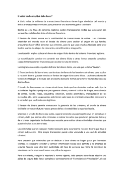Si usted es cliente &iquest;Qu&eacute; debe hacer? A diario miles de - BMI