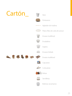 FoodService Cart&oacute;n 2015 - Tecnopacking
