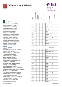 OFFICIALS IN JUMPING