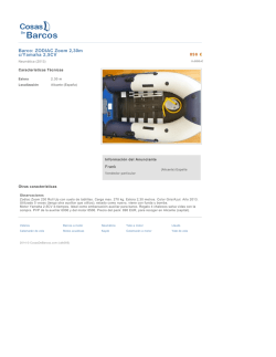 Barco: ZODIAC Zoom 2,30m c/Yamaha 2,5CV - Cosas De Barcos