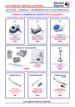 Las mejores ofertas y precios. - Dental