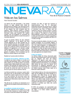 NUEVA RAZA Click para leer - Vida Abundante Iglesia Cristiana