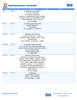 Apartamentos Arriendo - Amorel Pasto