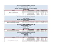 cronograma de entrevistas del concurso de m&eacute;ritos y oposici&oacute;n