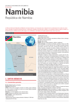 Ficha pa&iacute;s - Ministerio de Asuntos Exteriores y de Cooperaci&oacute;n