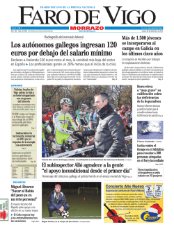 Los aut&oacute;nomos gallegos ingresan 120 euros por - Faro de Vigo