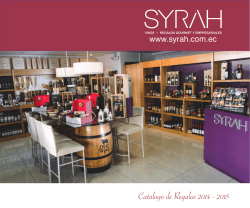 Cat&aacute;logo de Regalos 2014 - 2015