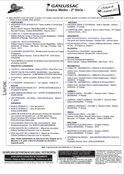 Ensino Medio - 2a Serie