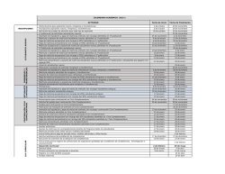 Calendario Acad&eacute;mico 2015