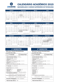 calend&aacute;rio acad&ecirc;mico 2015 com feriado