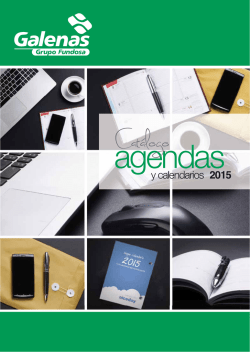 agendas y calendarios 2015 - Programa Office Depot Espa&ntilde;a