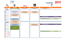 CALENDARIO 2015 - Real Club Mediterr&aacute;neo