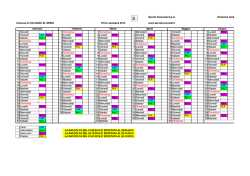 CALENDARIO 2015 - Comune di Cologno al Serio