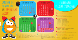 CALENDARIO ESCOLAR 14-15
