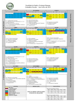(Calend&aacute;rio 2015 - aprovado Colegiado em 10-11-2014)
