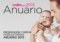 ANUARIO 2015 - Guia del Ni&ntilde;o