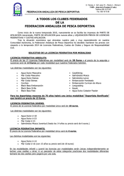 carta a los clubes 2015 - FAPD