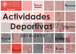 Escuelas Eventos Actividades Formaci&oacute;n Socio de deportes