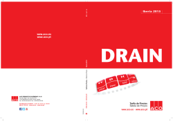ACO DRAIN Tarifa de Precios 2015