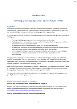 og &aelig;ldreboliger i R&oslash;nde