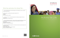 Global Plan to Stop TB 2006