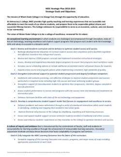 Strategic Plan 2010-2015